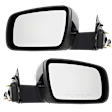 Driver and Passenger Side Mirrors, Power Adjust, Manual Folding, Non-Heated, Paintable, No Signal Light, No Memory, No Puddle Light, No Auto-Dimming, No Blind Spot Feature