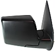 Driver and Passenger Side Mirrors, Manual Adjust, Manual Folding, Non-Heated, Textured Black, No Signal Light, No Memory, No Puddle Light, No Auto-Dimming