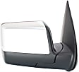 Driver and Passenger Side Mirrors, Manual Adjust, Manual Folding, Non-Heated, Chrome, No Signal Light, No Memory, No Puddle Light, No Auto-Dimming, No Blind Spot Feature