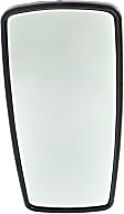 Upper, Driver and Passenger Side Mirror Glass, Heated, Flat, 12 volts, With backing plate
