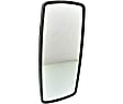 Upper, Driver and Passenger Side Mirror Glass, Heated, Flat, 12 volts, With backing plate