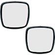 Driver and Passenger Side Mirror, Manual Adjust, Non-Heated, Manual Folding, Paintable, No Signal Light, No Memory, No Puddle Light, No Auto-Dimming, No Blind Spot Feature