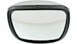 Driver and Passenger Side Mirror, Manual Adjust, Non-Heated, Manual Folding, Chrome, No Signal Light, No Memory, No Puddle Light, No Auto-Dimming, No Blind Spot Feature