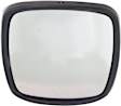 Lower, Driver and Passenger Side Mirror Glass, Heated, Convex, 12 volts, With backing plate