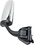 Driver and Passenger Side Mirror, Power Adjust, Heated, Manual Folding, Chrome, No Signal Light, No Memory, No Puddle Light, No Auto-Dim, No Blind Spot Feature