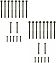 SET-FPES72173-2 OE Replacement Series Cylinder Head Bolt, Set of 2