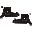 Front, Driver and Passenger Side, Outer Bumper Brackets