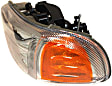 2004 GMC Sierra 1500 - Driver and Passenger Side Halogen Headlight, With bulb(s), OE Replacement