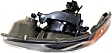 2004 GMC Sierra 1500 - Driver and Passenger Side Halogen Headlight, With bulb(s), OE Replacement