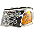 2003 GMC Envoy XL - Driver and Passenger Side Halogen Headlight, With bulb(s), OE Replacement, CAPA Certified