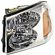 2003 GMC Envoy XL - Driver and Passenger Side Halogen Headlight, With bulb(s), OE Replacement, CAPA Certified