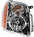 2010 GMC Yukon - Driver and Passenger Side Halogen Headlight, With bulb(s), OE Replacement