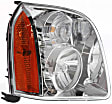 2010 GMC Yukon - Driver and Passenger Side Halogen Headlight, With bulb(s), OE Replacement