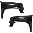 Front, Driver and Passenger Side Fenders, CAPA CERTIFIED