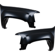 Front, Driver and Passenger Side Fenders