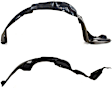 1997 Geo Prizm LSi - Front, Driver and Passenger Side Fender Liner