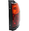 2002 GMC Envoy XL - Driver and Passenger Side Halogen Tail Light, With bulb(s), OE Replacement