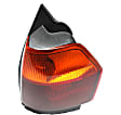 2002 GMC Envoy XL - Driver and Passenger Side Halogen Tail Light, With bulb(s), OE Replacement