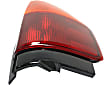 2002 GMC Envoy XL - Driver and Passenger Side Halogen Tail Light, With bulb(s), OE Replacement