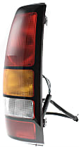 Driver and Passenger Side Halogen Tail Light, With bulb(s), OE Replacement