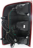 Driver and Passenger Side Halogen Tail Light, With bulb(s), OE Replacement
