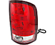 Driver and Passenger Side Halogen Tail Light, With bulb(s), OE Replacement, CAPA Certified