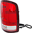 Driver and Passenger Side Halogen Tail Light, With bulb(s), OE Replacement, CAPA Certified