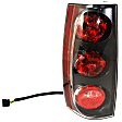 2008 GMC Yukon - Driver and Passenger Side Halogen Tail Light, With bulb(s), OE Replacement