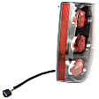 2008 GMC Yukon - Driver and Passenger Side Halogen Tail Light, With bulb(s), OE Replacement