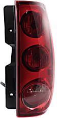 Driver and Passenger Side Halogen Tail Light, With bulb(s), OE Replacement