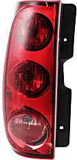 Driver and Passenger Side Halogen Tail Light, With bulb(s), OE Replacement