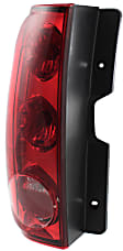 Driver and Passenger Side Halogen Tail Light, With bulb(s), OE Replacement
