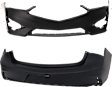 Front and Rear Primed Bumper Cover, CAPA Certified