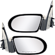 Driver and Passenger Side Mirrors, Manual Adjust, Non-Folding, Non-Heated, Paintable, No Signal Light, No Memory, No Puddle Light, No Auto-Dimming, No Blind Spot Feature