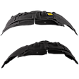 Front, Driver and Passenger Side Fender Liner CAPA Certified
