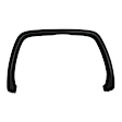 2015 GMC Sierra 1500 - Rear, Driver and Passenger Side Fender Trim, Textured Black, CAPA Certified