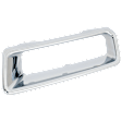 Rear, Driver and Passenger Side Bumper Trim, Chrome