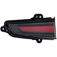 Driver and Passenger Side LED Tail Light, With bulb(s), Red Lens, CAPA Certified