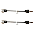 SET-GKN99634903811-2 Front, Driver and Passenger Side Axle Assembly - Set of 2