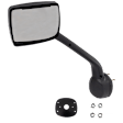 2024 Peterbilt 579 - Driver and Passenger Side Mirror, Manual Adjust, Non-Heated, Paintable, Non-Folding, No Signal Light, No Blind Spot Feature, Without Memory Recall, No Puddle Light, No Auto-Dimming