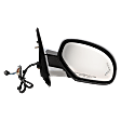 Driver and Passenger Side Mirrors, Power, Power Folding, Heated, Paintable, In-glass Signal Light, With memory, With Puddle Light, No Auto-Dimming, No Blind Spot Feature, Chrome Cap