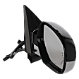 Driver and Passenger Side Mirrors, Power, Power Folding, Heated, Paintable, In-glass Signal Light, With memory, With Puddle Light, No Auto-Dimming, No Blind Spot Feature, Chrome Cap