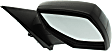 2015 Chevrolet Silverado 1500 - Driver and Passenger Side Mirror, Power Adjust, Heated, Paintable, Manual Folding, No Signal Light, Driver Side - With Blind Spot Detection in Glass; Passenger Side - No Blind Spot Feature, No Memory, No Puddle Light, No Auto-Dimming