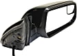 Driver and Passenger Side Mirror, Power Adjust, Heated, Manual Folding, Paintable, No Signal Light, No Memory, No Puddle Light, No Auto-Dimming, With Blind Spot Glass