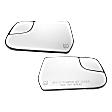 Driver and Passenger Side Mirror Glass, Heated, With Blind Spot Glass, Includes (2) Mirror Glasses