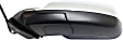 Driver and Passenger Side Mirror, Power Adjust, Heated, Manual Folding, Chrome, No Signal Light, With Memory, No Puddle Light, No Auto-Dim, With Blind Spot Glass