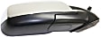 Driver and Passenger Side Mirror, Power Adjust, Heated, Manual Folding, Chrome, No Signal Light, With Memory, No Puddle Light, No Auto-Dim, With Blind Spot Glass