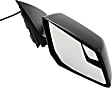 2014 GMC Acadia - Driver and Passenger Side Mirror, Power Adjust, Non-Heated, Textured Black, Manual Folding, No Signal Light, With Blind Spot Glass, No Memory, No Puddle Light, No Auto-Dimming