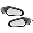 Driver and Passenger Side Mirrors, Power, Non-Folding, Heated, Paintable, No Signal Light, No Memory, No Puddle Light, No Auto-Dimming, No Blind Spot Feature