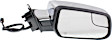 Driver and Passenger Side Mirror, Power Adjust, Heated, Manual Folding, Chrome, No Signal Light, No Memory, No Puddle Light, No Auto-Dimming, No Blind Spot Feature